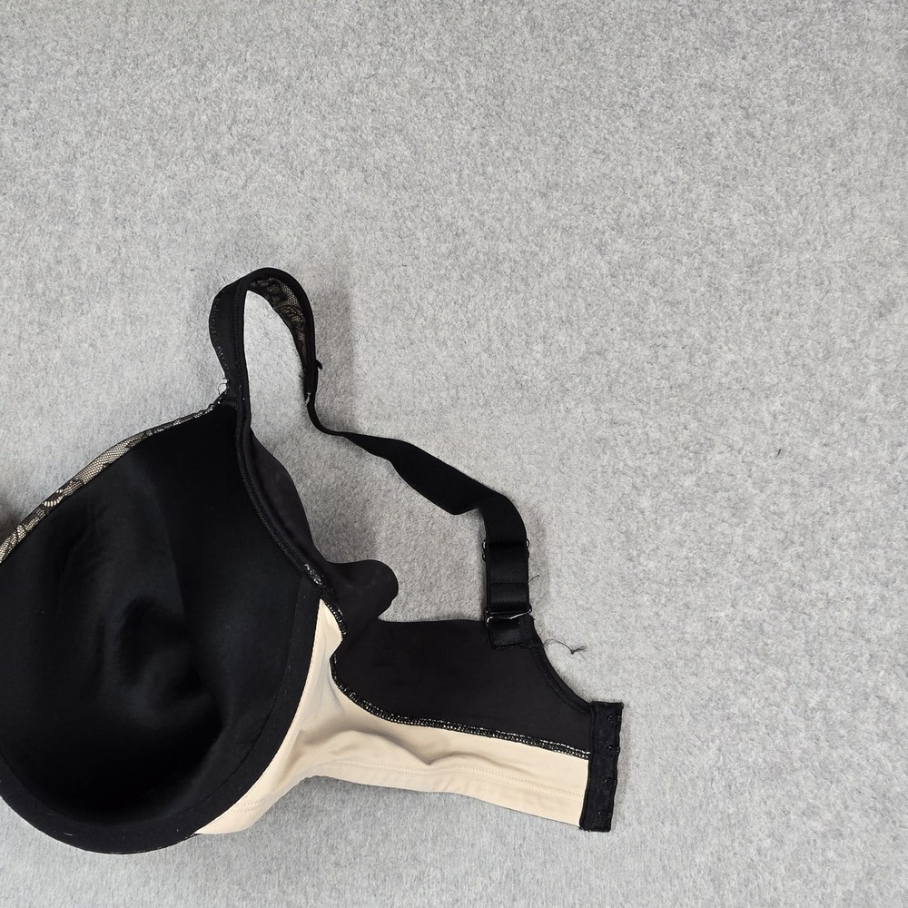 Bali Women Bra 38D Black Floral Underwired Lace Strap - Picture 7 of 9